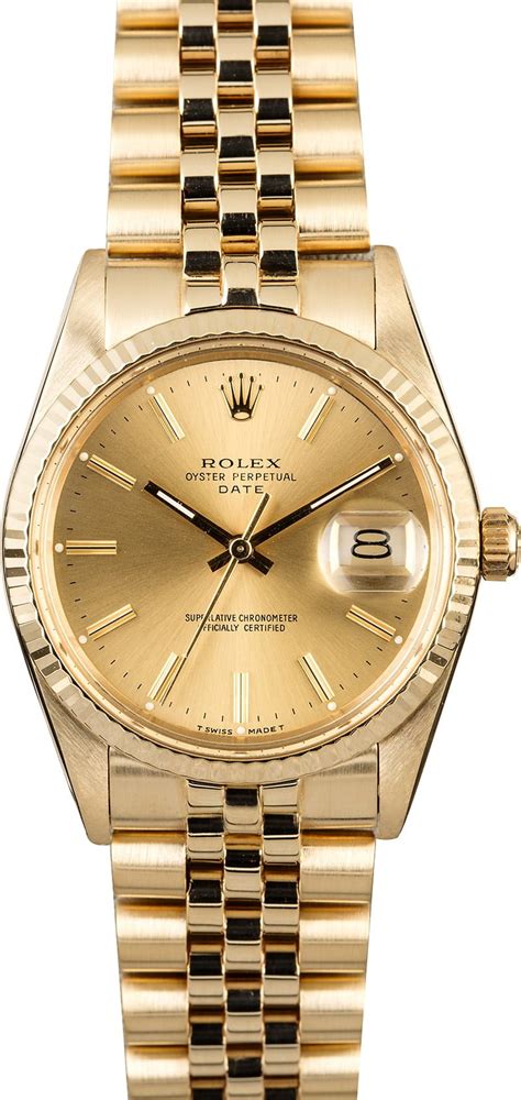 rolex jubilee band gold